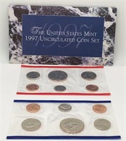 1997 Uncirculated U. S. Mint Coin Set