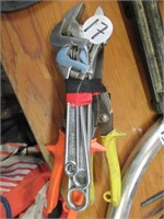 CRESCENT WRENCHES & TIN SNIPS