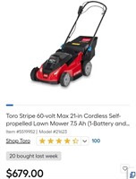 Toro Striper Mower