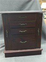 Dresser top jewelry wardrobe look at pictures