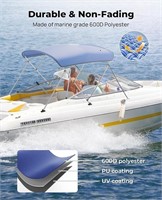 Bimini Top Shade Cover for Boat - KEMIMOTO
