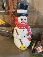 Snowman Blow Mold