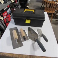 TOOLBOX W/ TROWELS