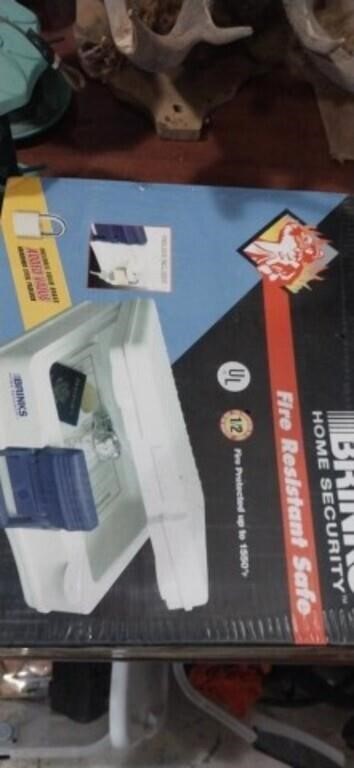 Brinks home security fire resistant safe (new )