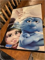 The Smurfs Movie Poster 40x27
