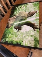 Yoda Jedi Mater Movie Poster 34 1/2x22 1/2