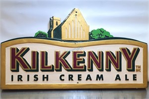 KILKENNY IRISH CREAM ALE WALL SIGN