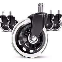 VEVOR Office Chair Wheels, Set of 5