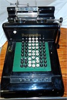 Antique 1913 Burroughs Mechanical Adding Machine