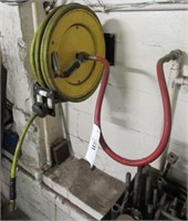 Husky 3/8" air hose with reel.