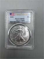 2017 PCGS MS69 $1 Silver American Eagle