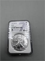 2020 MS69 $1 Silver American Eagle '