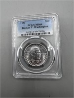 1951 PCGS MS64 Booker T. Washington Silver Half Do