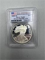 2005-W PCGS PR69DCAM Silver American Eagle