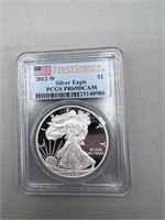 2012-W PCGS PR69DCAM Silver American Eagle