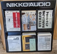 Nikko Audio Literature Rack 31"x31"