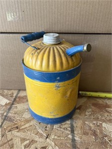 Small vintage gas can