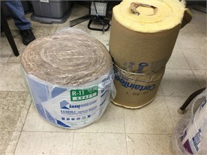 2 rolls insulation - 1 full 1 partial