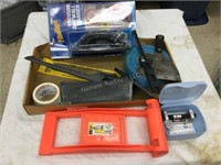Drywall sander, laser level and other