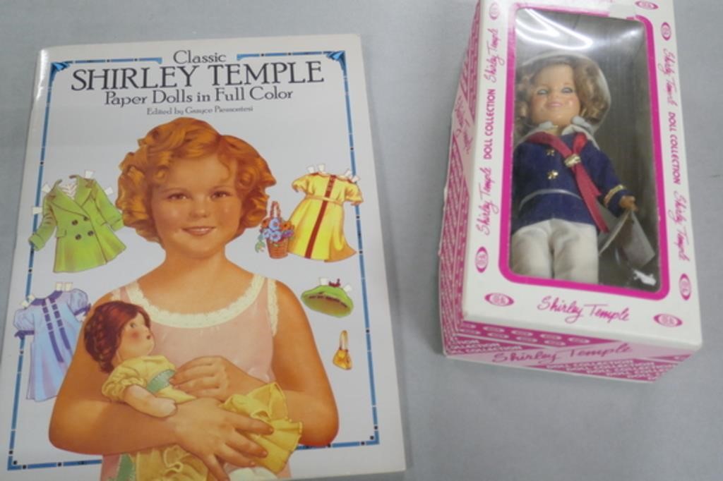 Shirley Temple Doll & Paper Dolls