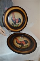 Wooden Rooster Lacquer ware trays
