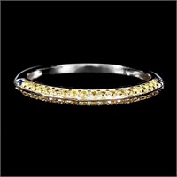 Heated Sapphire Round Diamond Cut Gemstone 925 Ste