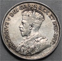 Canada Newfoundland 25 Cents 1917c