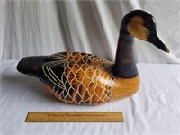Hand Carved Wooden Canadian Goose