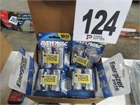 (12) 2 Packs Rayovac D Batteries