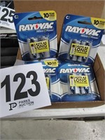 (10) 2 Packs Rayovac C Batteries
