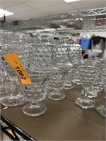 LOT OF 7 MATCHED FOSTORIA GLASSES