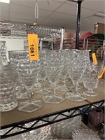 LOT OF 12 FOSTORIA GLASSES