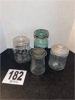 Assortment of Jars (4 Piece)(Den)