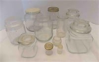 Misc Jars/Containers w/lids