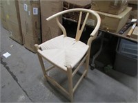 CHAIR-- BACK REST IS CUT