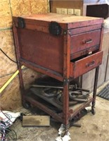 Rolling Tool Cabinet And Contents