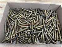 Flat of various ammo and casings. Some on