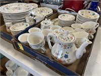 LARGE LOT OF COUNTRY FRENCH IRONSTONE DISHWARE