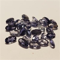 241F- genuine lolite 5.0ct gemstones $100
