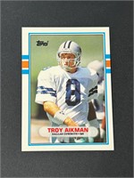 1989 Topps Traded Troy Aikman RC
