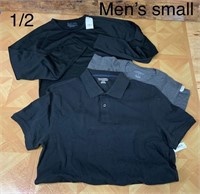 3 Pairs of Assorted Mens Shirts (Small)