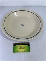 Longaberger Pottery Woven Traditions Pie Plate