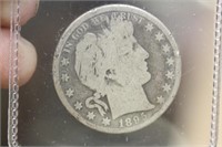 1895-P Barber Silver Half Dollar