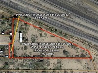 2.01 AC Commercial I-10 Frontage Land, Picacho, AZ