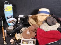 Binoculars, Hats, Gloves, Blood Pressure Kit, Etc
