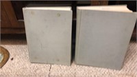 2 bound volumes of the Saturday evening post