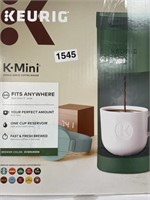 KEURIG K MINI COFFE MAKER RETAIL $110