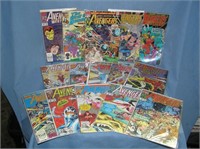 Large group of vintage Avengers Comic Books