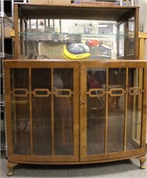 GB London Chain Link Bowfront Cocktail Cabinet