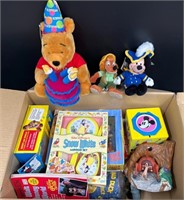 Disney Toys Treasure Box Pooh Mickey Snow White